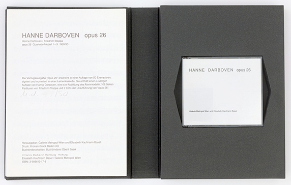 Hanne Darboven - Opus 26
