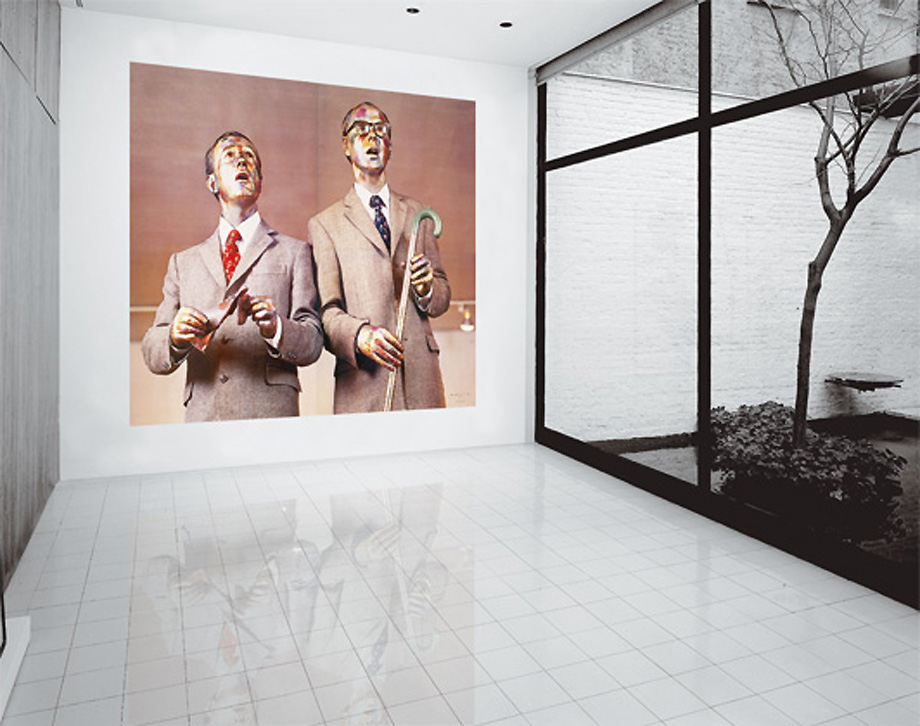 Gilbert and George - The Singing Sculpture