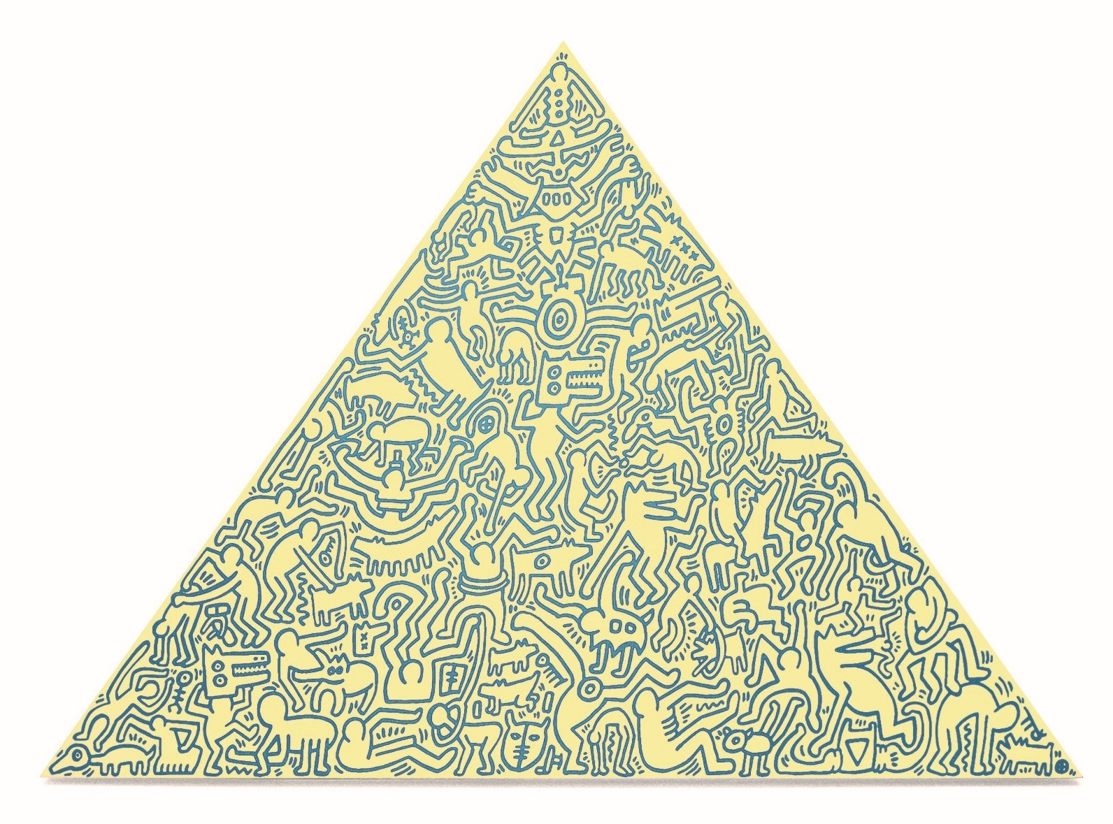 Keith Haring - Pyramid