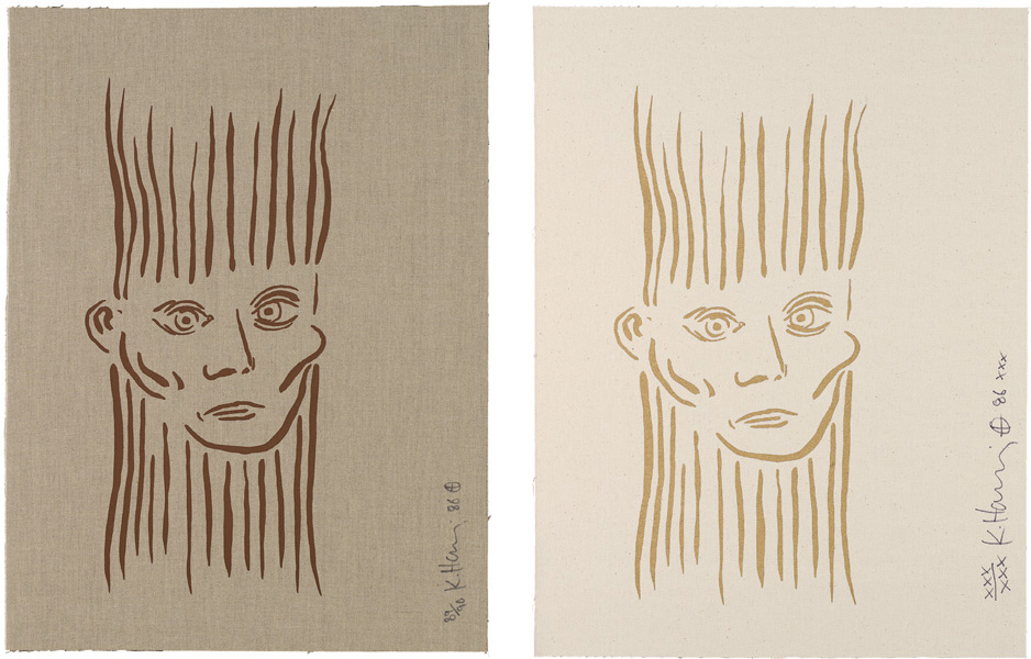 Keith Haring - Portrait of Joseph Beuys