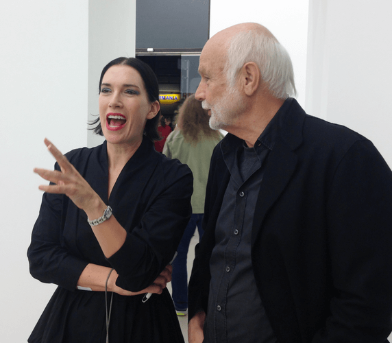 Sarah Morris and Jörg Schellmann in Vienna 2018