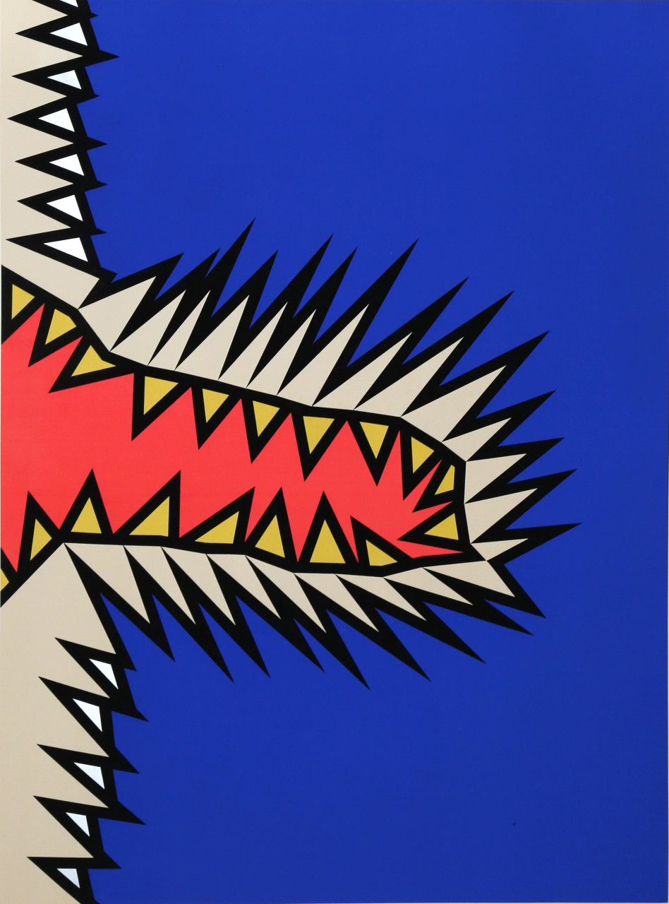From Fire-Flash-Fire-Fade by Nicholas Krushenick