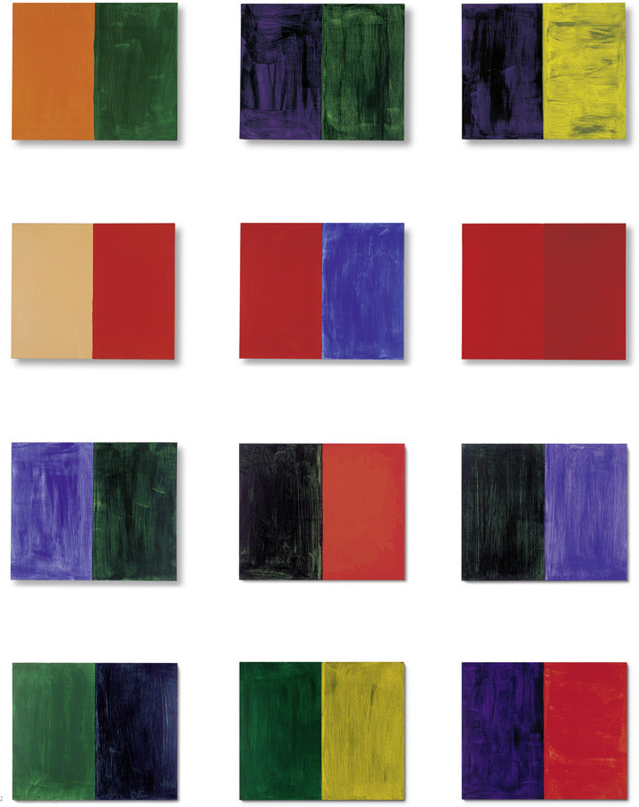 Günther Förg 2000 9 Farben