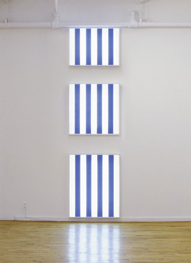 daniel-buren-three-light-boxes-for-one-wall image
