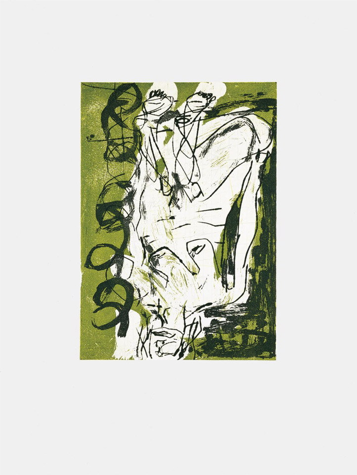 Georg Baselitz 1995 Aman Georg Baselitz 1995 Aman