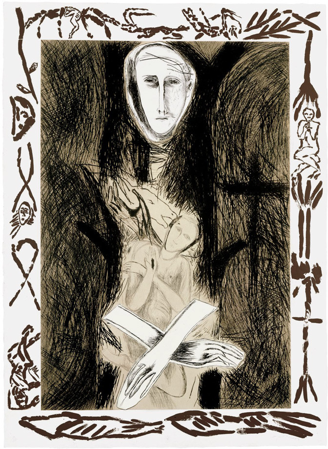mimmo-paladino-tra-gli-ulivi image