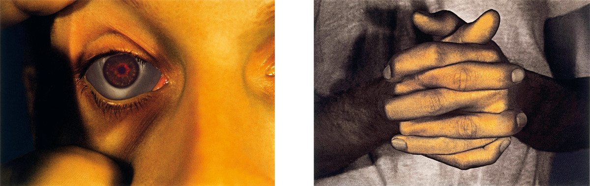Bruce Nauman 1968-2006 Opened Eye, Hands Only