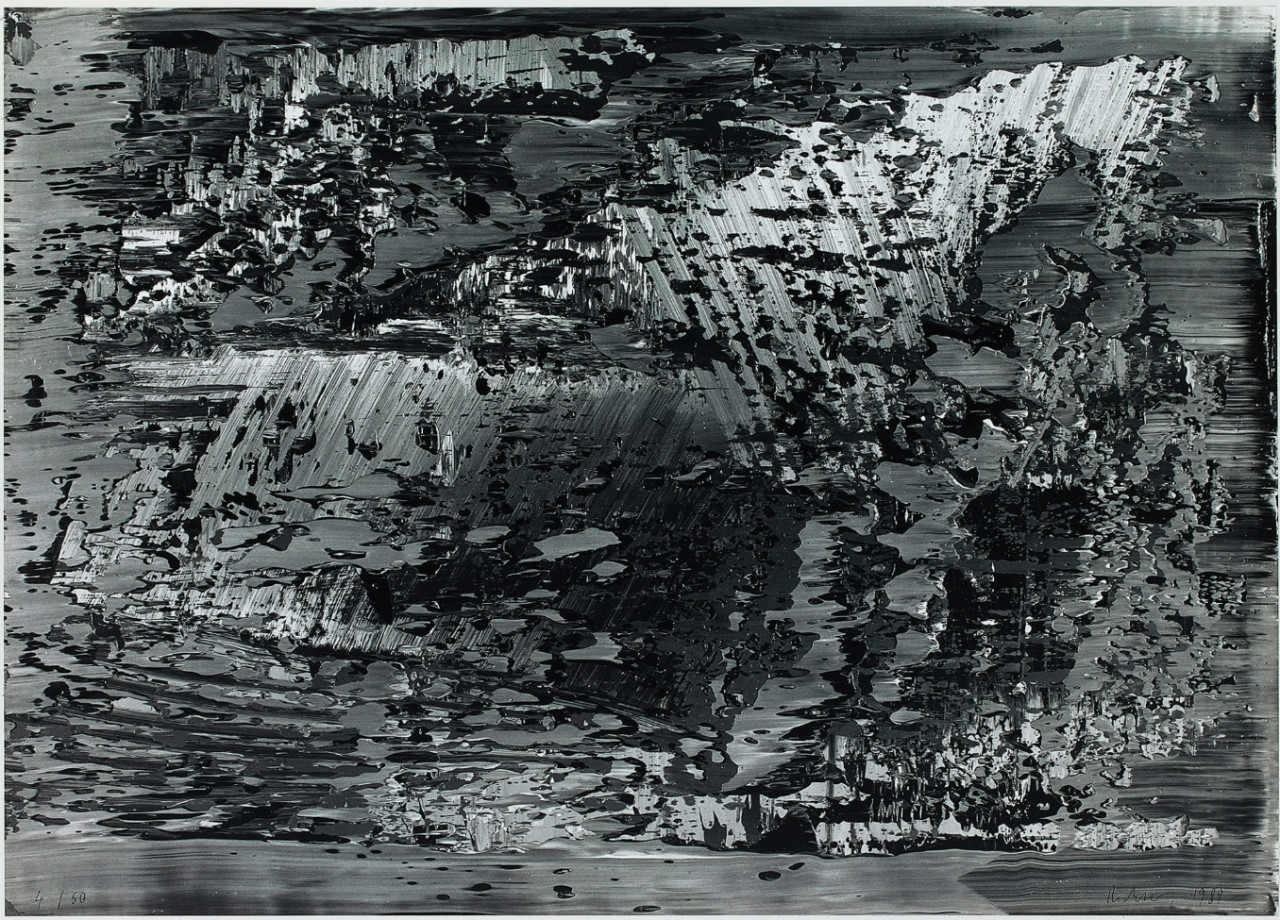 Gerhard Richter – Abstraktes Foto [Abstract Photo], 1989