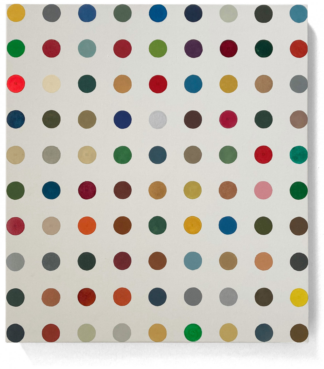 Damien Hirst 2001 Painting by Numbers 2
