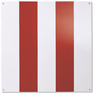 Daniel Buren Editions 1993 Twenty-Five Enamel Plates