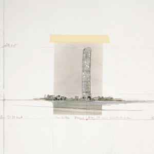 Christo and Jeanne-Claude - 5600 m³ Package, Project for Documenta 4, Kassel