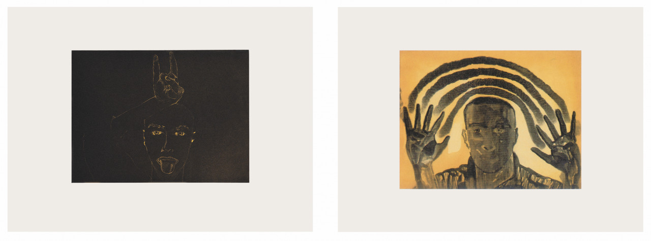 Francesco Clemente 1987 Faith and Hope