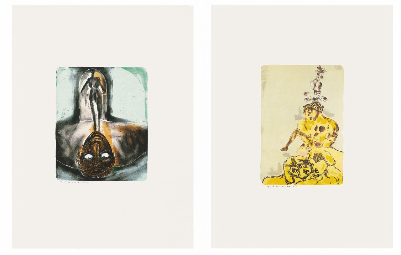 Francesco Clemente 1984 Untitled
