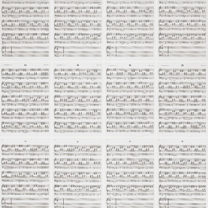 Hanne Darboven Editions 1990 24 Gesänge (24 Chants)