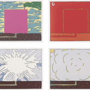 Peter Halley Editions 1994 Exploding Cell Peter Halley Editions 1994 Exploding Cell