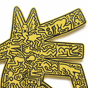 Keith Haring Editions 1986 Dog Keith Haring Editions 1986 Dog