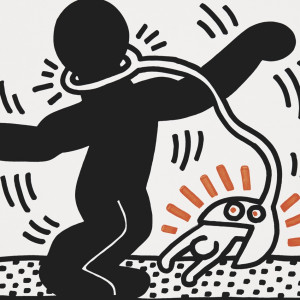 Keith Haring Editions 1985 Untitled (Free South Africa) Keith Haring Editions 1985 Untitled (Free South Africa)