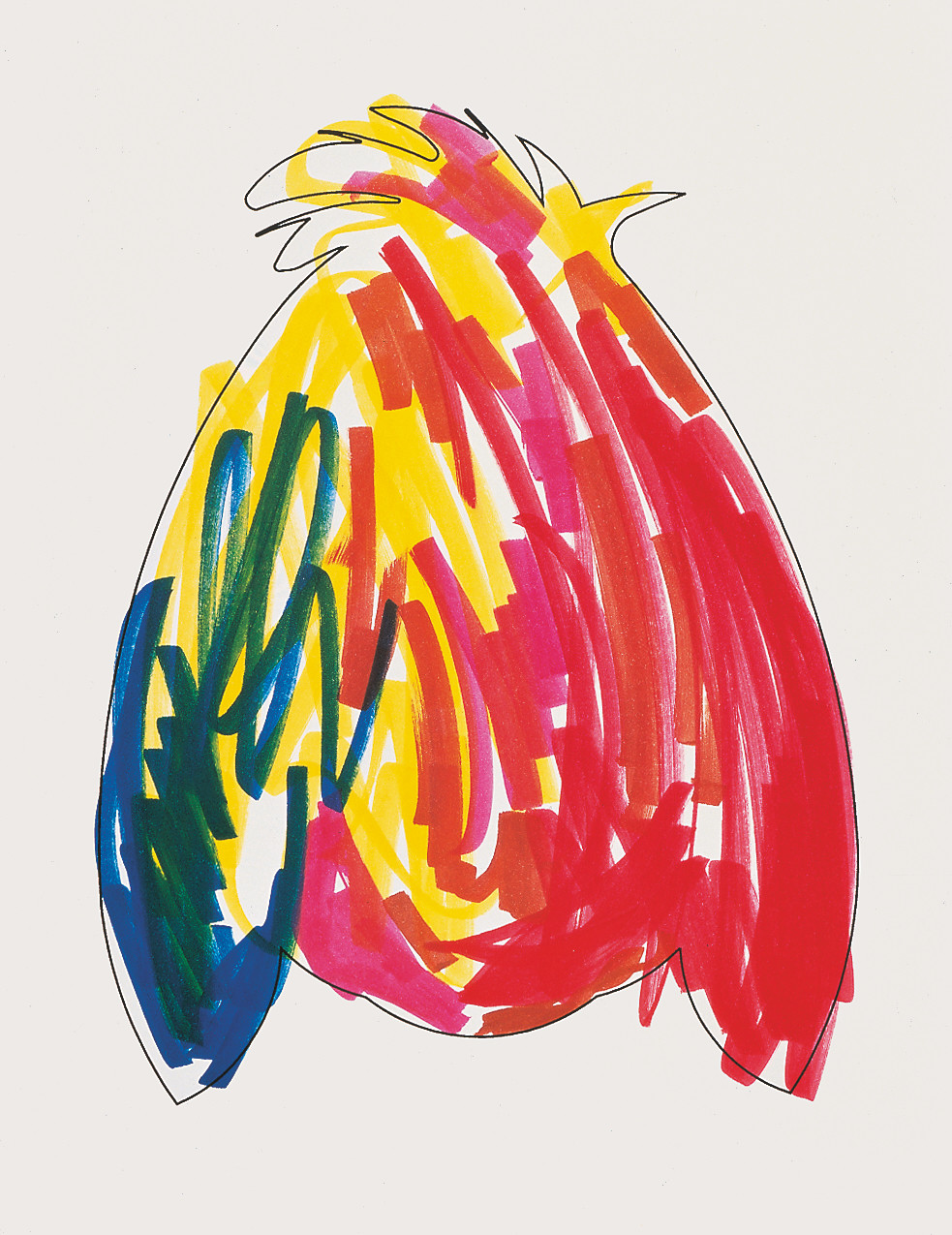Jeff Koons 1999 Donkey (Colored)