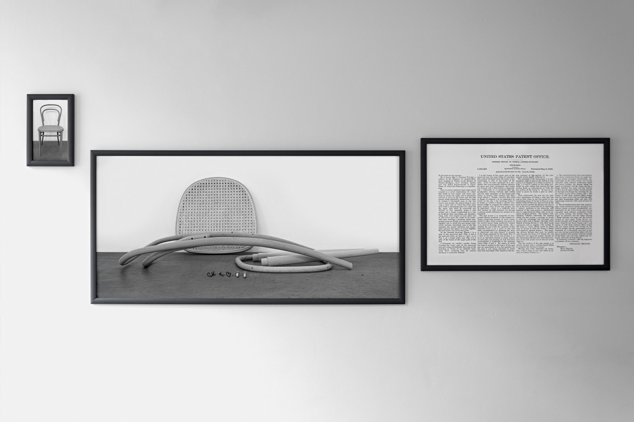 Joseph Kosuth 2019 Thonet in Triplicate