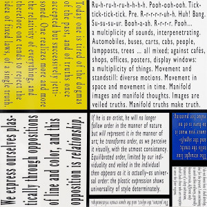 Joseph Kosuth Editions 2022-2023 Mondrian's Work XV (Tableau 2015)