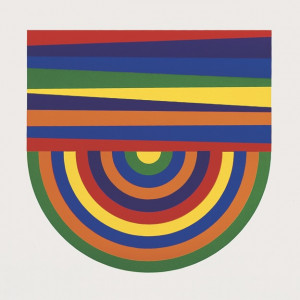 Sol LeWitt Editions 1999 Arcs and Bands in Colors A - F