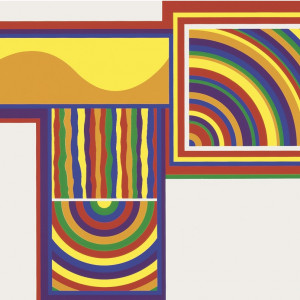 Sol LeWitt Editions 1999 Arcs and Bands in Colors 1 and 2