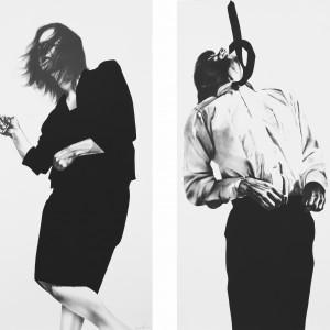 Robert Longo Editions 1985 Gretchen and Eric