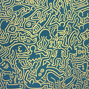 Keith Haring Editions 1989 Pyramid Keith Haring Editions 1989 Pyramid