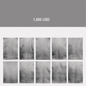 Santiago Sierra - <p>Economical Study On The Skin Of Caracans</p>