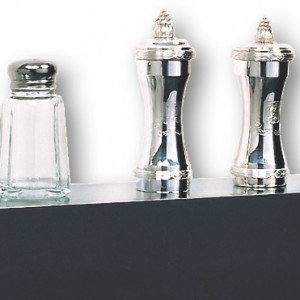 Haim Steinbach Editions 1989 Untitled (Halco and Tour d'Argent Salt and Pepper Shakers)