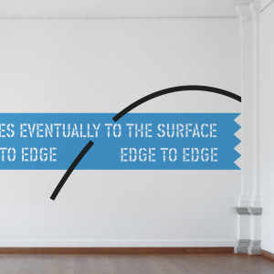 Lawrence Weiner Editions 2007 Aphorism-Archimedes