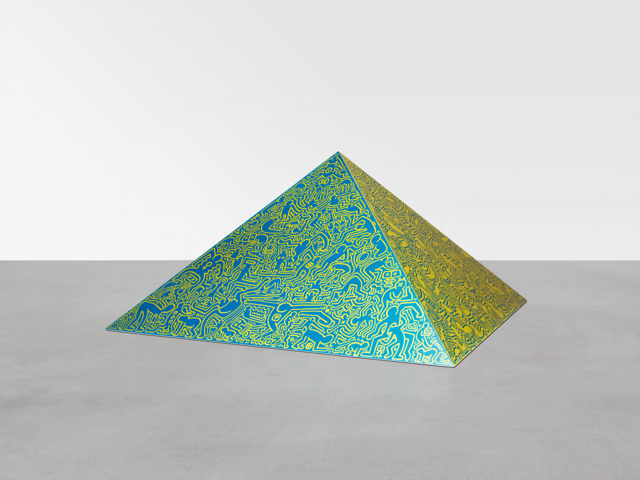 keith-haring-pyramid-sculpture image