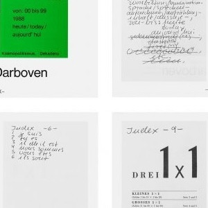 Hanne Darboven Editions 1988 abc enzyklopädie / 00-99 / heute
