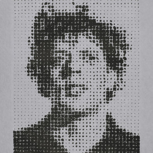 Chuck Close Editions 2002 Phil (Philip Glass)
