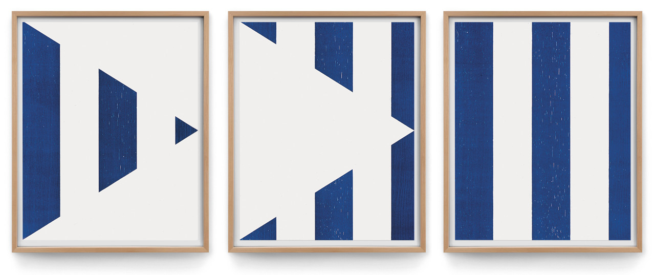 daniel-buren-1-2-3-triptych image