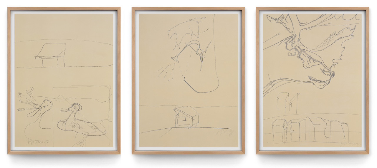 Joseph Beuys 1981 Triptychon