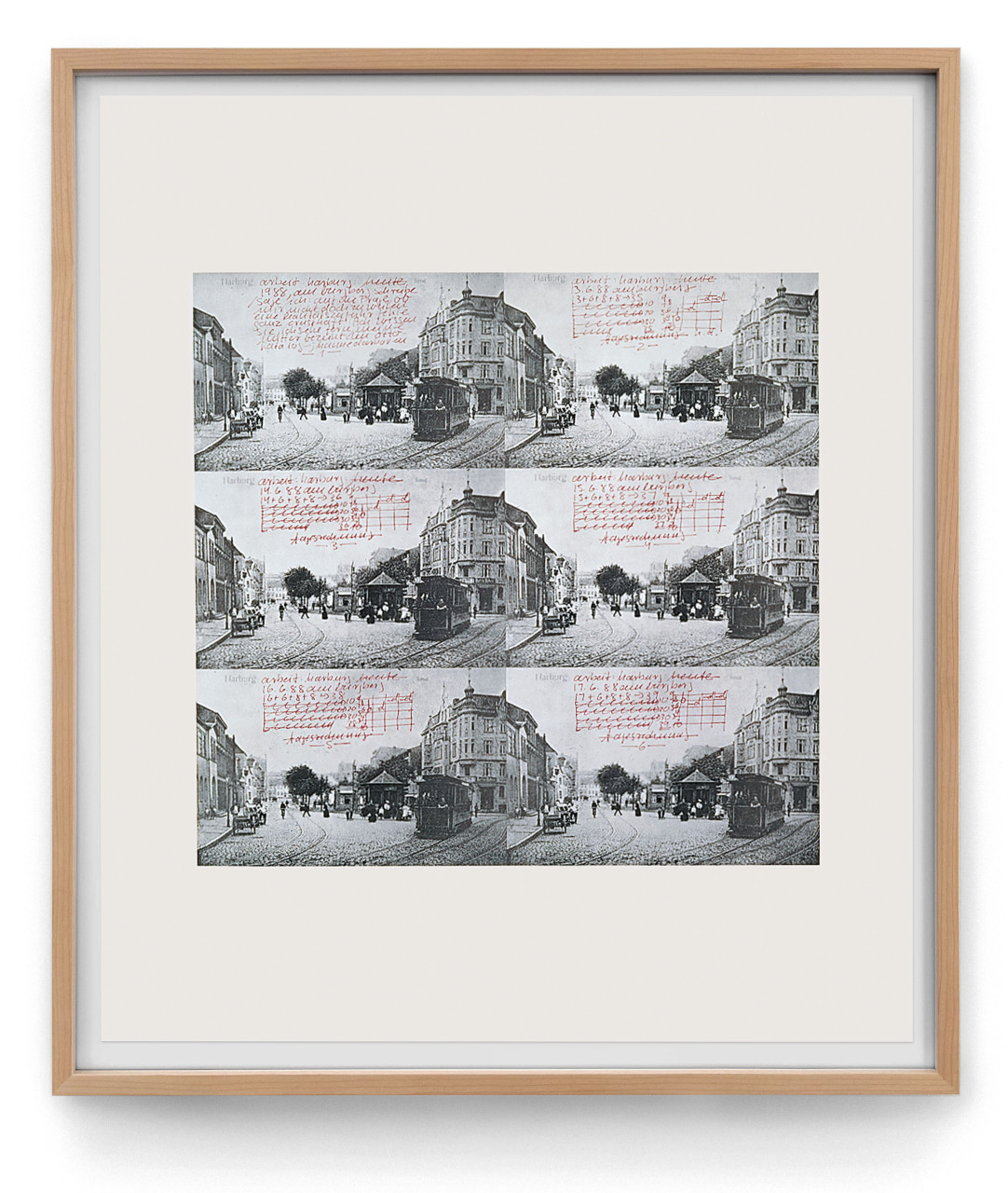 Hanne Darboven 1988 Harburg Sand