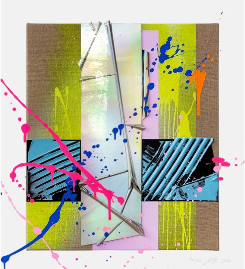 Anselm Reyle, Untitled, 2024