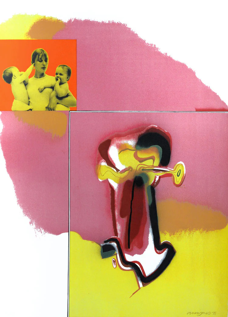 Allen Jones 1971 Untitled