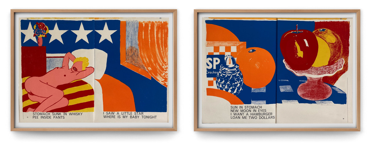 Untitled (American Nude) & Untitled (Still Life) by Tom Wesselmann
