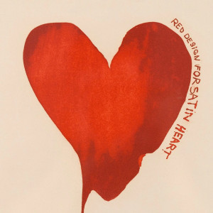 Jim Dine Editionen 1968 Red Design for Satin Heart