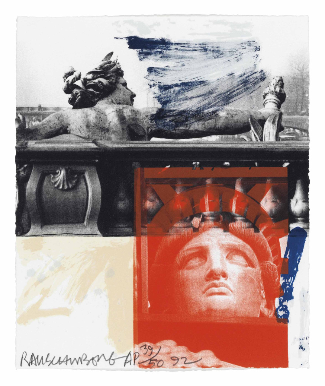 For Ferraro by Robert Rauschenberg