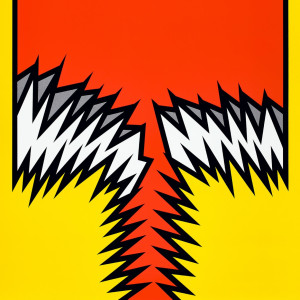 Nicholas Krushenick Editions 1971 From Fire-Flash-Fire-Fade