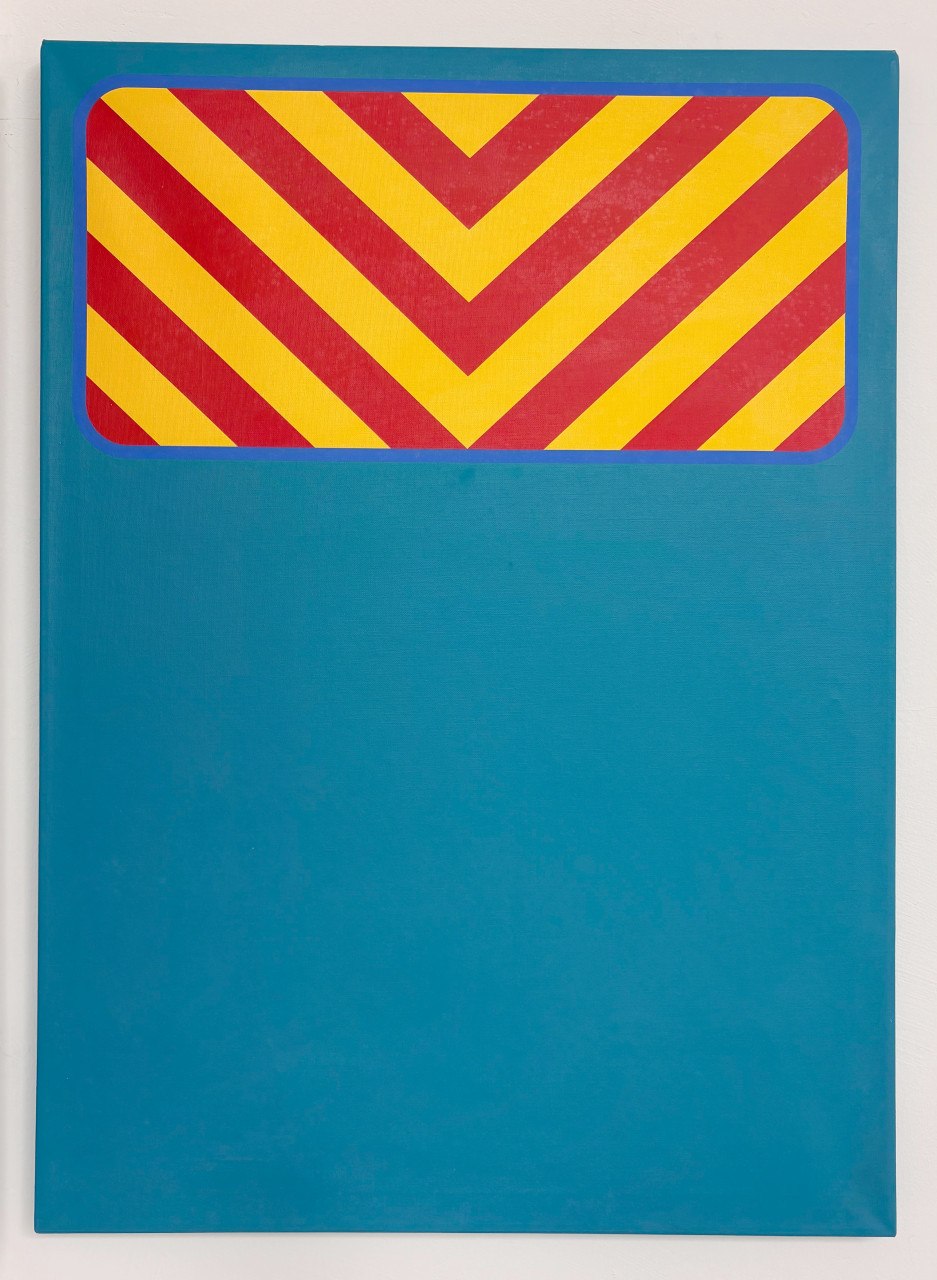 Untitled (blue) by Winfred Gaul