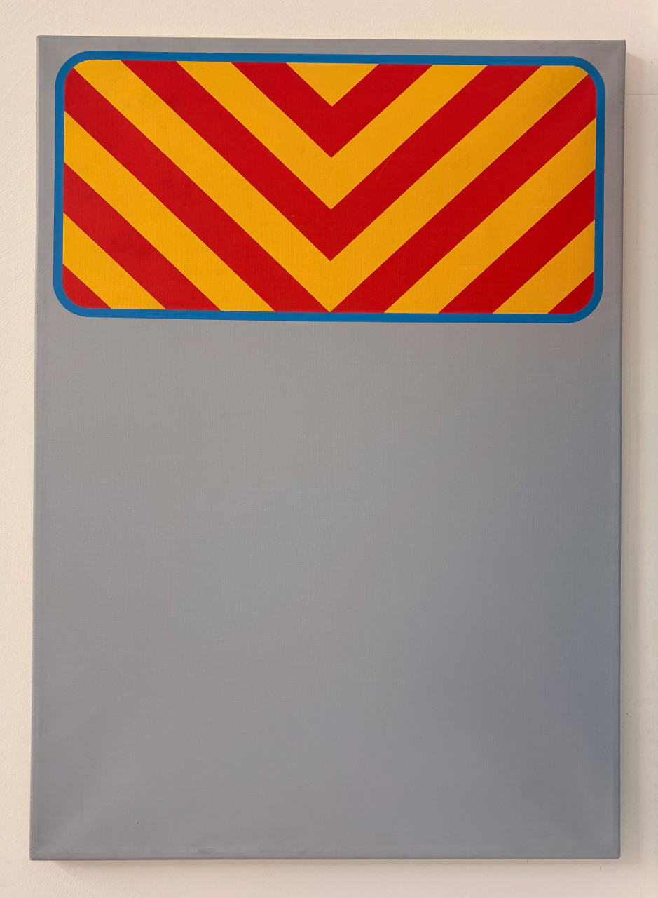 Untitled (gray) by Winfred Gaul