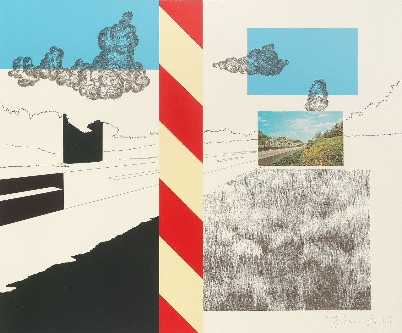 Super Highway by Allan D'Arcangelo