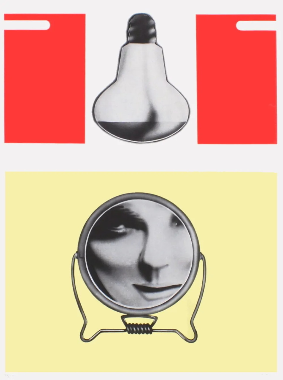 Une Ampoule by Peter Klasen