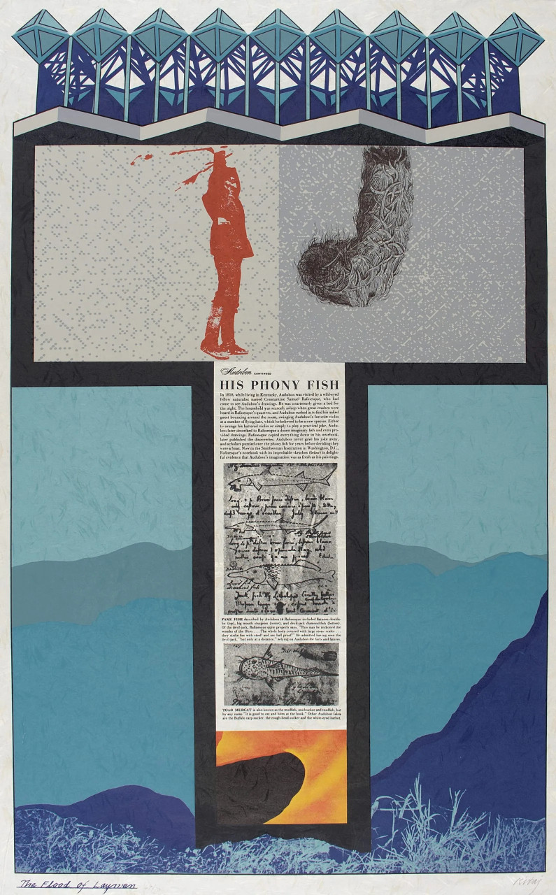 The Flood of Laymen by R.B. Kitaj