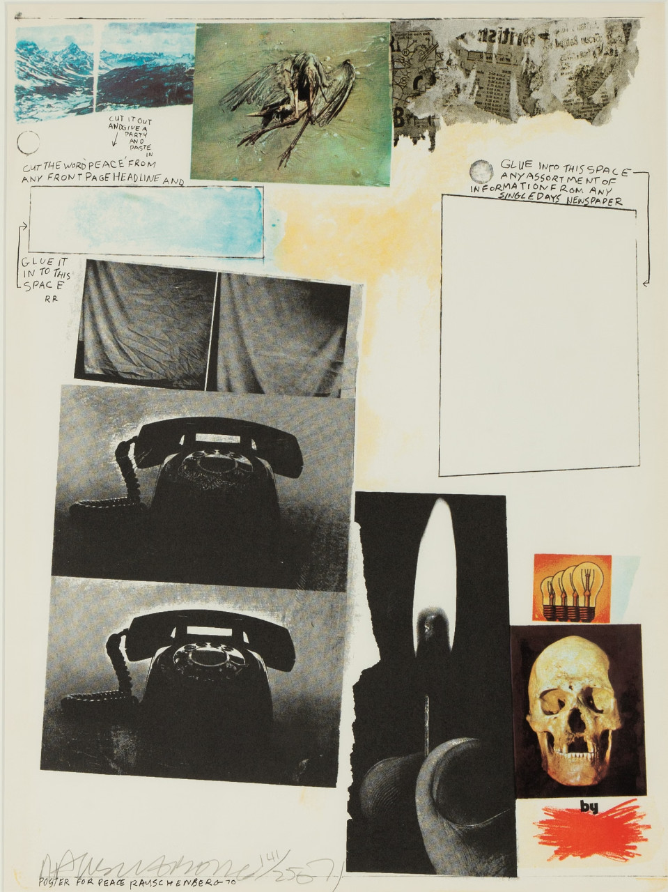 Poster for Peace by Robert Rauschenberg